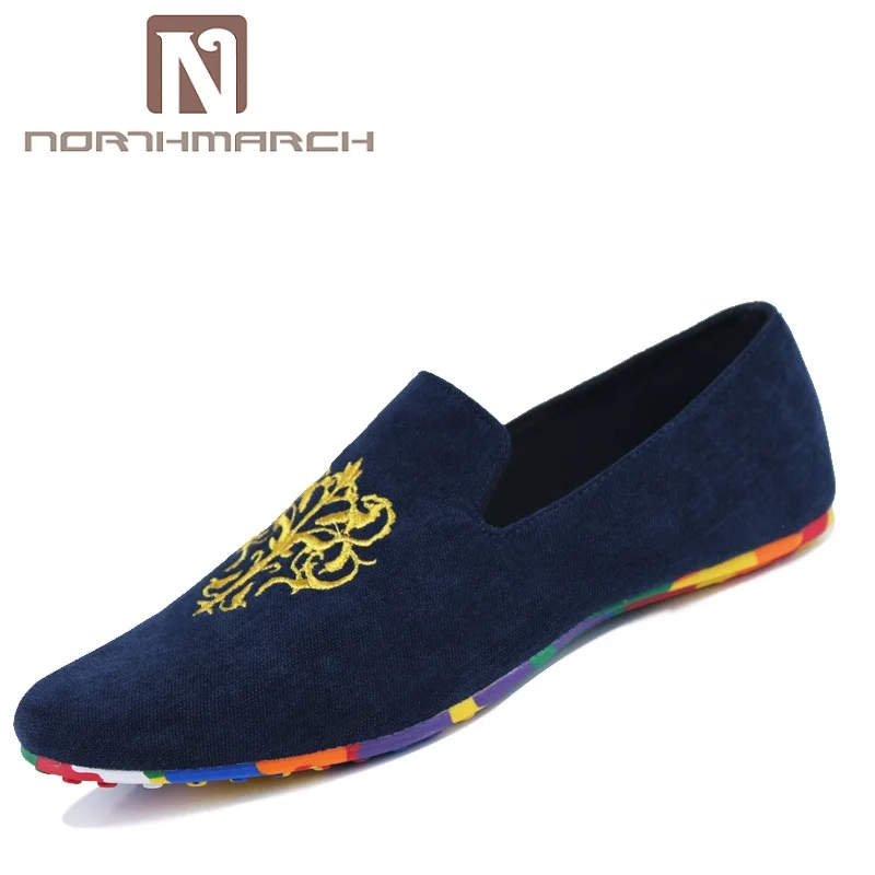 

NORTHMARCH Hot Sale Mens Casual Shoes Velvet Loafers Men Shoes Flats Male Slip-On Driving Men Shoes Soft Comfortable Moccasins
