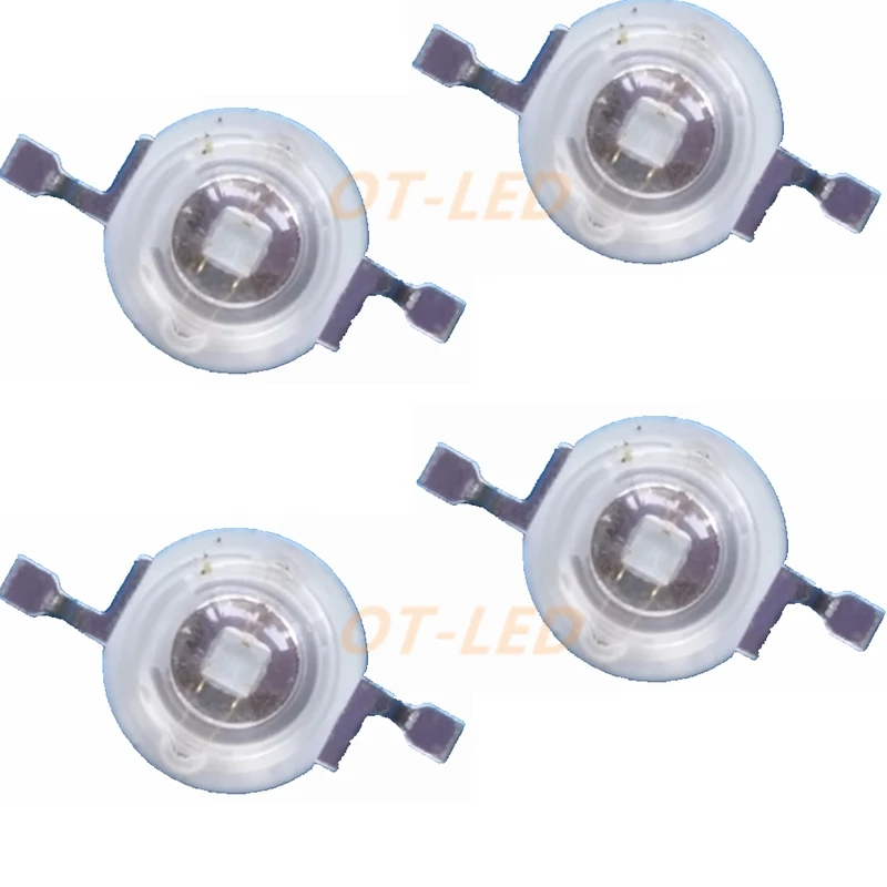 Светодиодные диоды с чипом Королевского синего цвета 450 нм 445 450нм 100 шт. 3 Вт 45mil|led