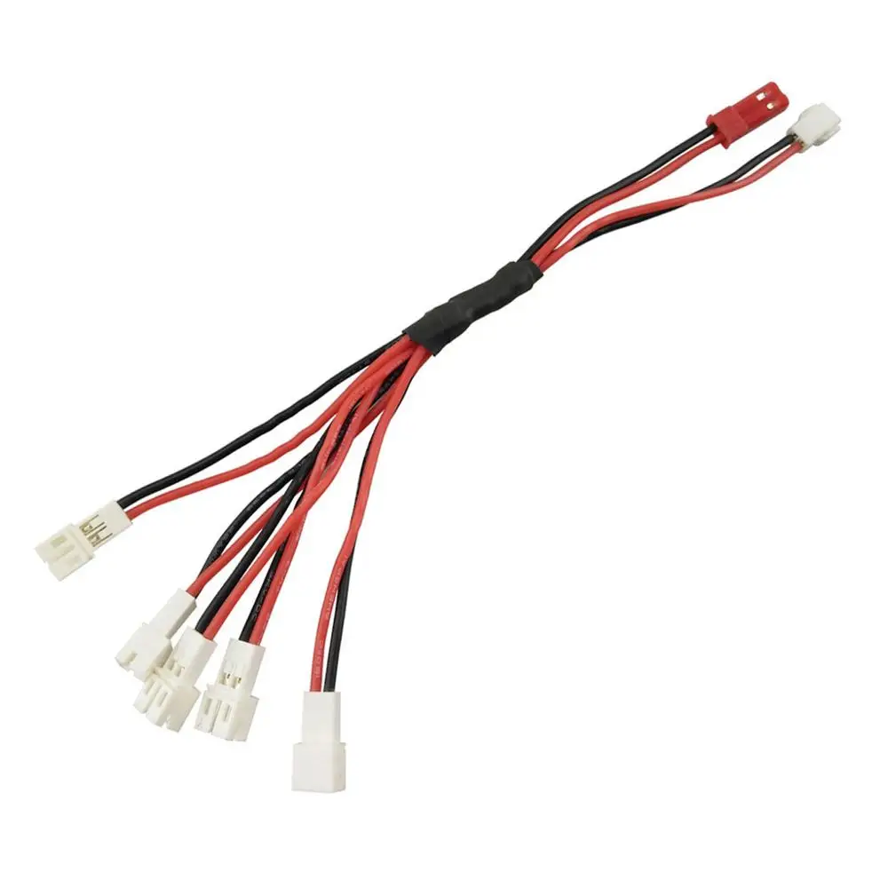 

5 in 1 Lipo Battery Charging Connector Wiring for Eachine e010 JJRC H36 V911 V922 Tiny Whoop Inductrix Mini RC Brushed FPV Drone