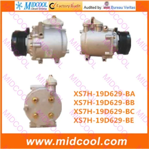 

HIGH QUALITY AUTO AC COMPRESSOR SC90V FOR XS7H-19D629-BA XS7H-19D629-BB XS7H-19D629-BC XS7H-19D629-BE