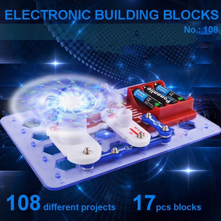 Electronic Blocks Diy Kits Integrated Circuit Building Blocks Circuit
