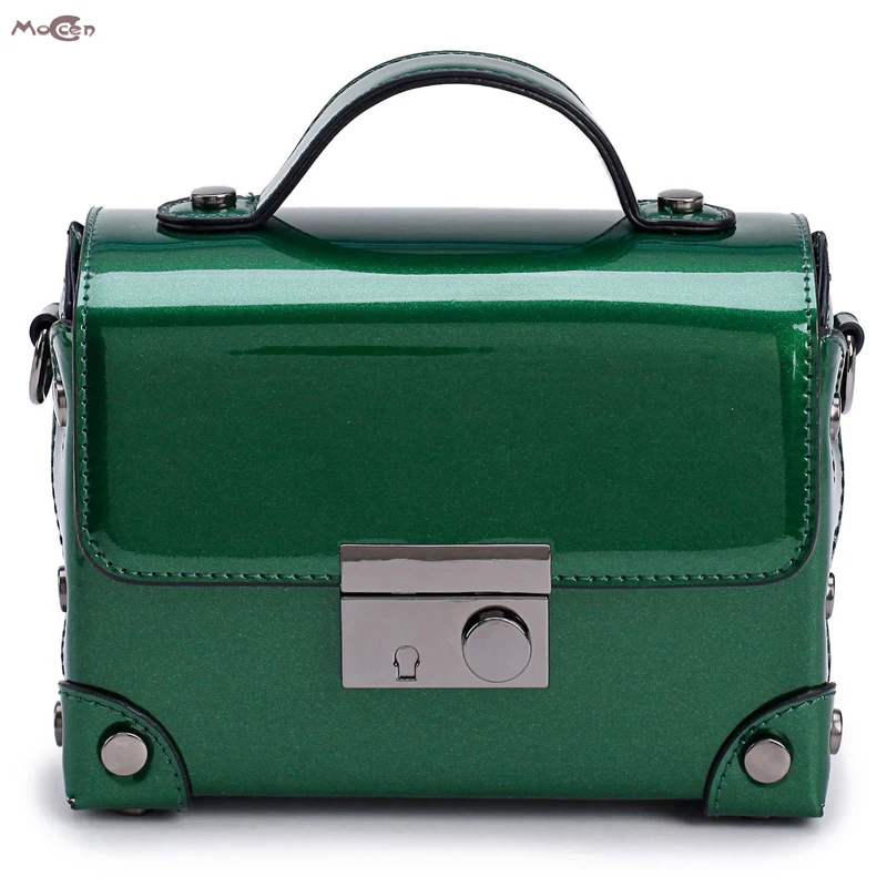 Box Shaped Handbags IUCN Water