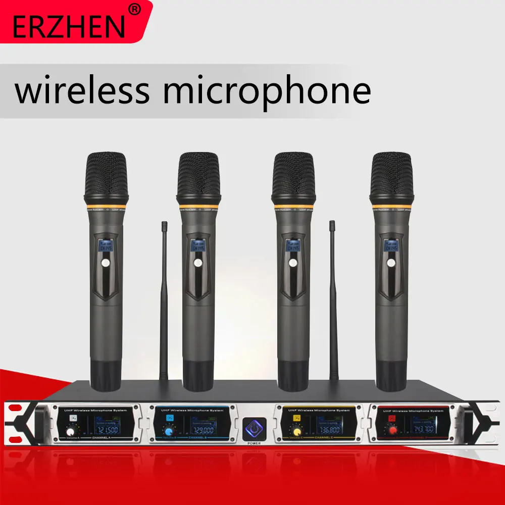 8000GT 3 Wireless Microphone System Professional UHF Channel Dynamic