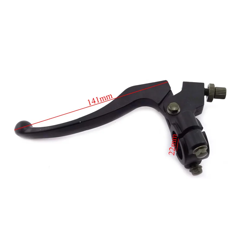 Черный сплав 7/8 'དྷ мм Левый рычаг тормоза в сборе для 47cc 49cc Dirt Bike ATV Quad Mini Moto 97cc