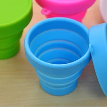 Складная чашка для путешествий Складная Кружка Силиконовый стакан портативная дорожная чашка для мытья на открытом воздухе