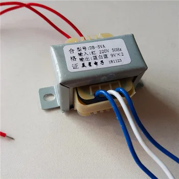 

9V-0-9V 0.26A Transformer 5VA EI41 Transformer 220V input Power Transformer for pre-amplifier board