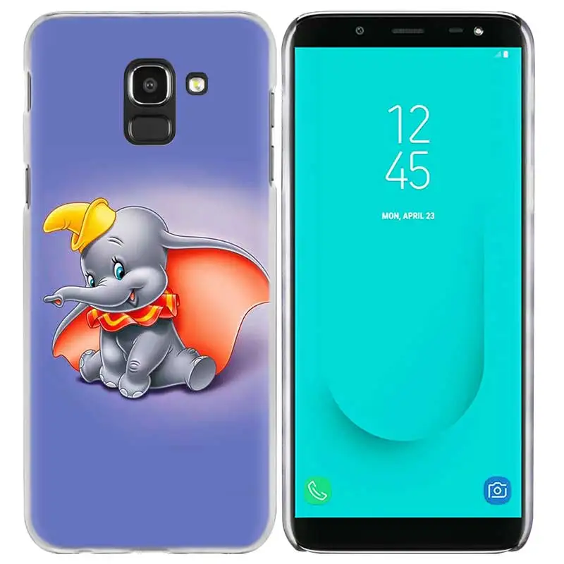 Анимация Дамбо чехол КРЫШКА ДЛЯ samsung Galaxy A50 A70 A60 A40 A30 A20e A10 A9 A8 A7 A6 A5 J8 J7 J6 J5 J4 Plus Prime - Цвет: 09