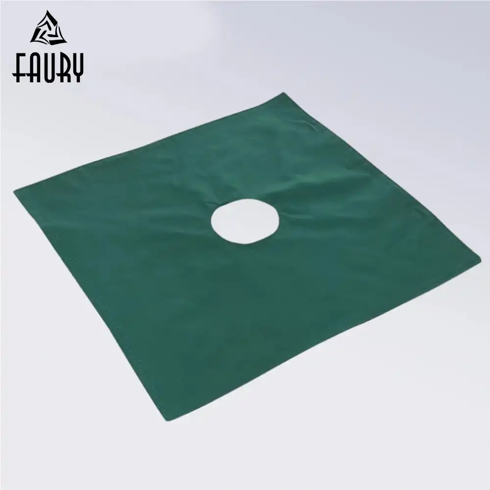 50X50cm Single Surgery Surgical Hole Drapes Medical Hole Cover Towel