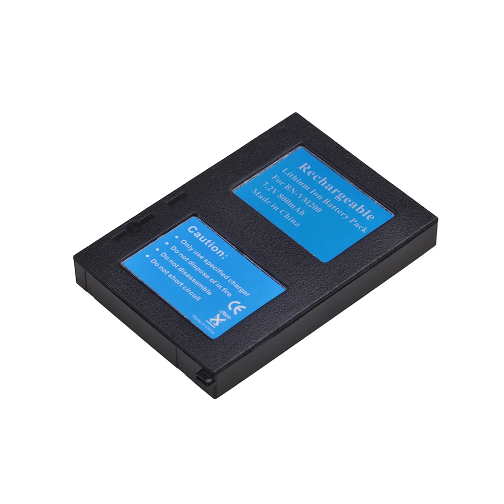 Tectra 2PCS BN VM200 BNVM200 Аккумулятор для JVC GZ MC100 MC100EK MC100EX MC100US MC200|Цифровые аккумуляторы| |