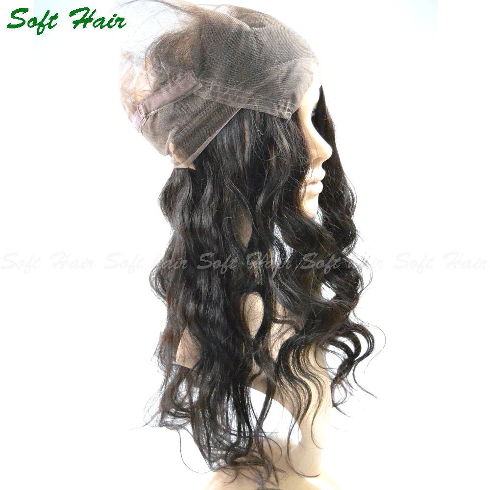 

New Arrival 360 Lace Frontal Closure Body Wave 8A Unprocessed Malaysian Virgin Hair Lace Frontal 360 Bleached Knots 130% Density