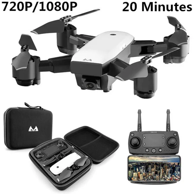 $US $55.00 Hot sale Drone With HD 1080P Wifi Camera Quadrocopter Hovering FPV Quadcopters 5MP Folding RC Helic