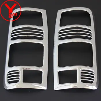 

chrome tail light cover for toyota land cruiser autana prado fj80 1990-1997 ABS car styling auto accessories For Prado 80 YCSUNZ