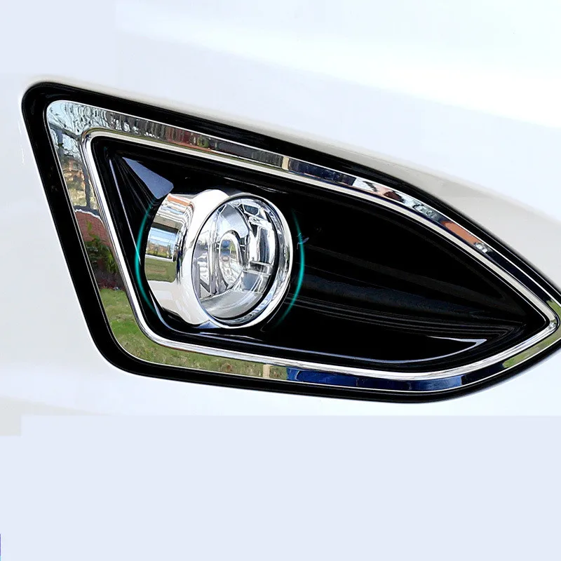 

3D Auto Modified Decorations Fog Light Lamp Decorated Frame For Ford Edge 2015 16 17 2018 ACA095