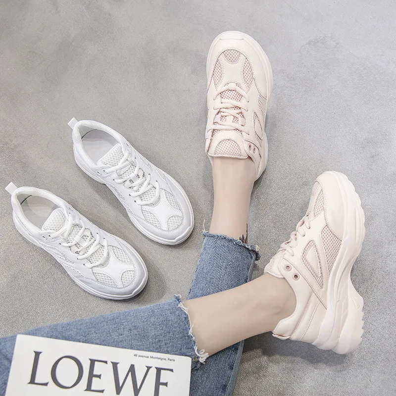 

Old shoes women 2019 spring new casual sports shoes women street running trend women's shoes