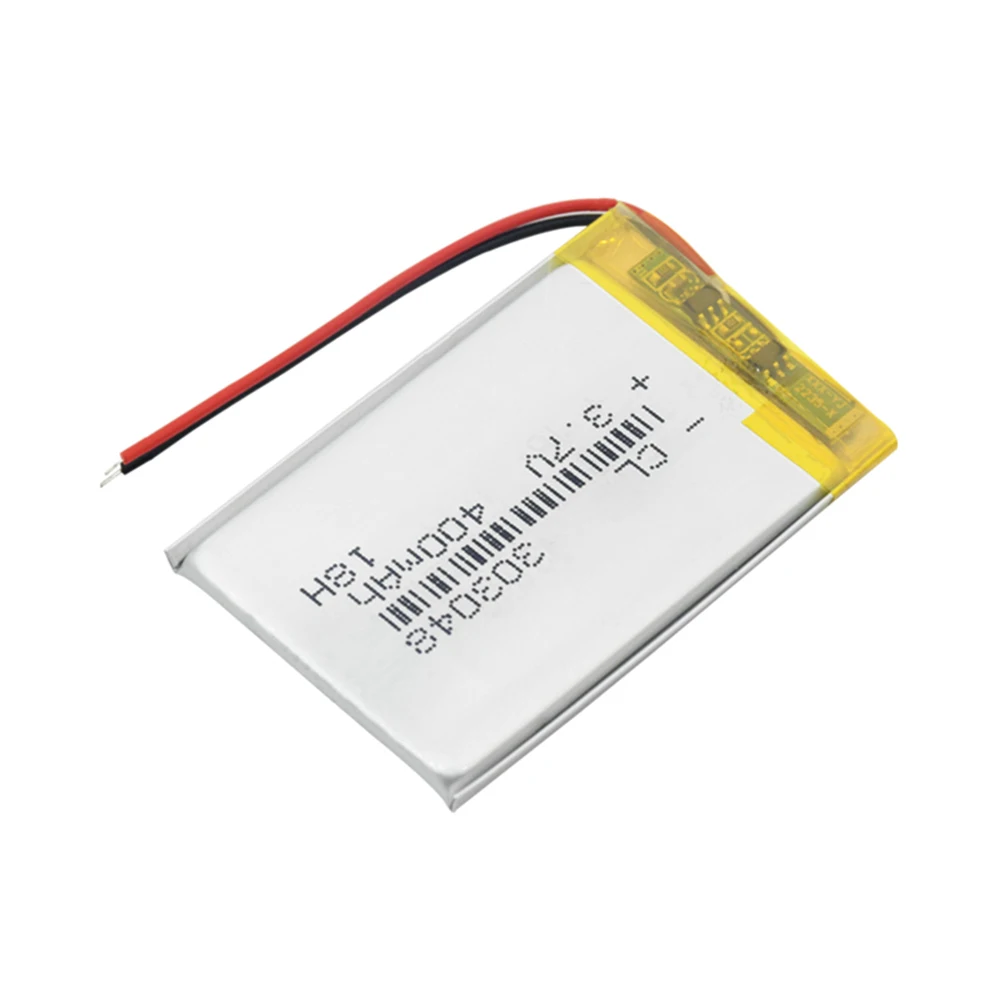 303048 3,7 V 400mAH 303050 PLIB полимерный литий-ионный/литий-ионный аккумулятор для gps mp3 mp4 mp5 dvd пульт дистанционного управления электронной книгой