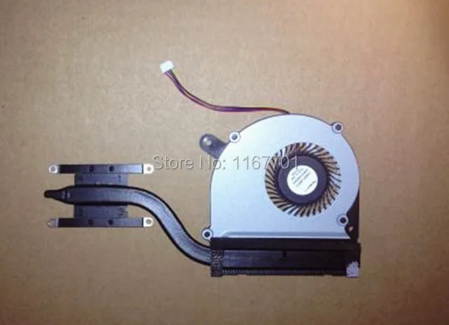 

laptop Integrated CPU cooling heatsink&fan for Asus S400 S400C S400CA Notebook CPU Radiator 13N0-NUA0901 13NB0051AM0601