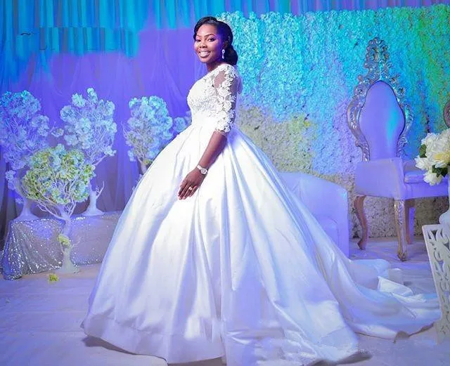 half-sleeves-ball-gown-wedding-dresses-2019-elegant-african-women-long-satin-wedding-dresses-with-appliques-robe-de-mariee (1)_副本