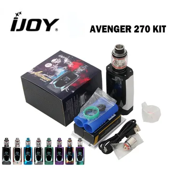 

IJOY Avenger 270 Kit with Dual 20700 batteries 234W AVENGER SUBOHM TANK Voice Control Functions Fit for X3 family coil heads