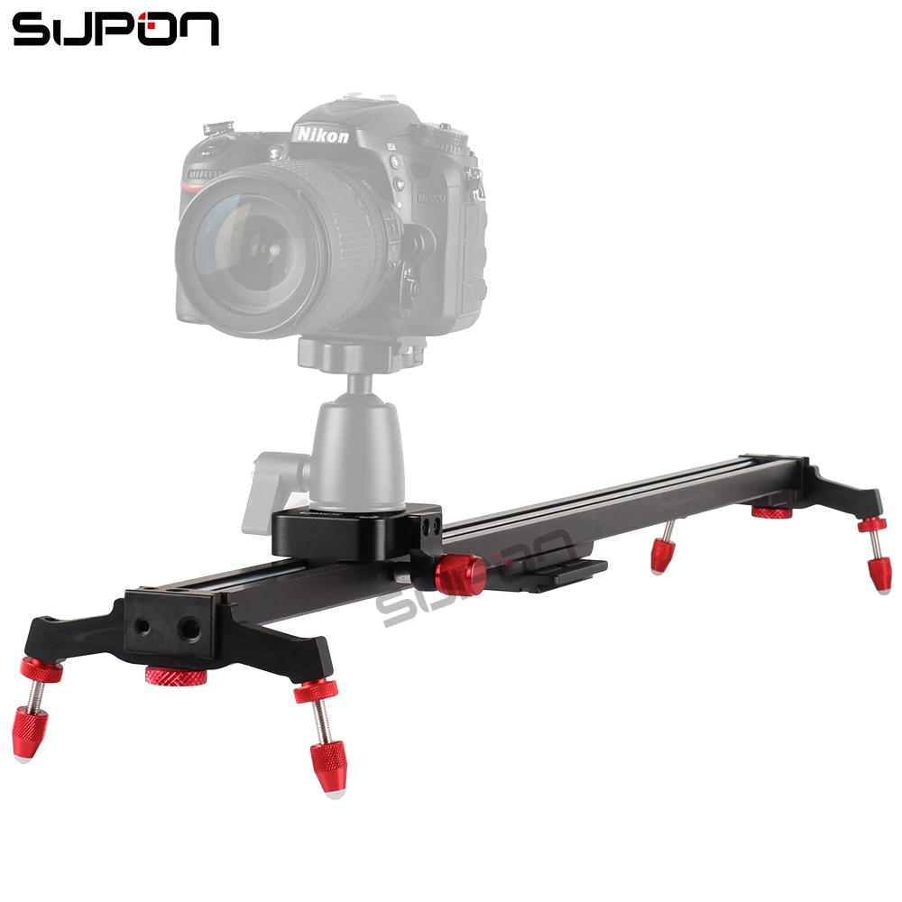 SUPON New 80cm Camera Slider DSLR Track Dolly Magic Tracks Video