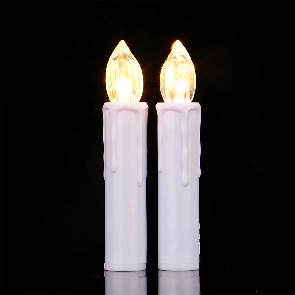 

LED Candles RGB Light Bulb Battery Operated Wedding Christmas Party Home Tree Decor With Remote Controlcoration Candles