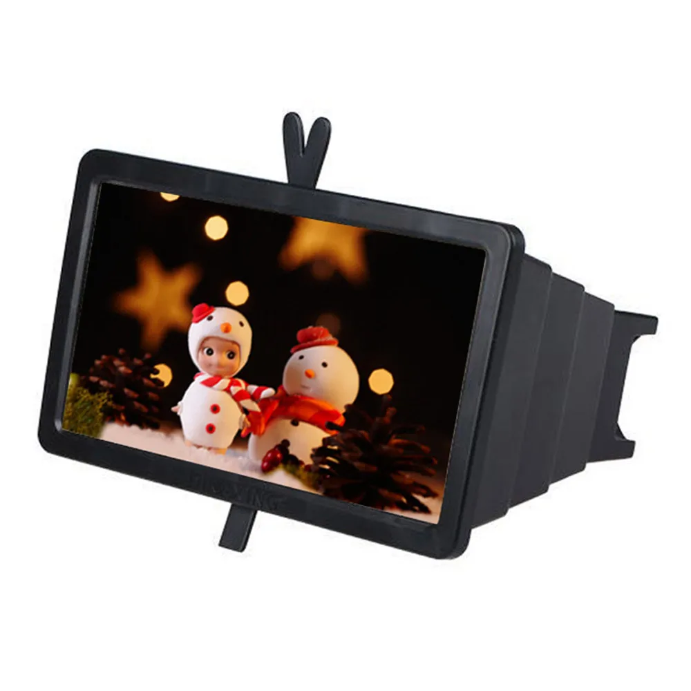3D видео телефон 14 дюймов мобильный увеличитель для экрана телефона 3D HD видео усилитель складной увеличенный расширитель стенд для видео