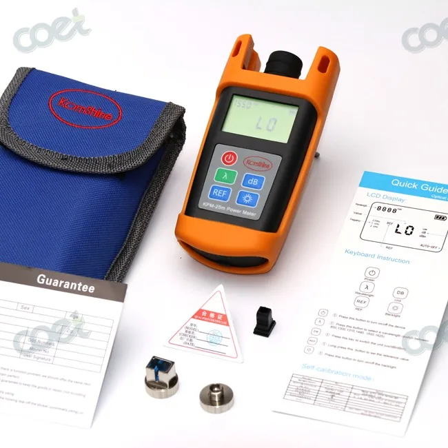 Сварочный аппарат Komshine GX37 волоконный Сплайсер + JDSU Smart OTDR 33/31 дБ OPM лазерный