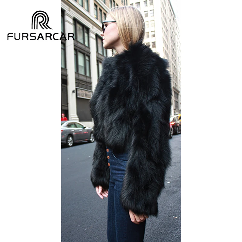 Black-Fox-Fur-jacket-S