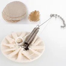 Многоразовая нержавеющая сталь сифон для кофе фильтр ткань фланелевая для кофе сифон фильтр аксессуары кофе сифон фильтр