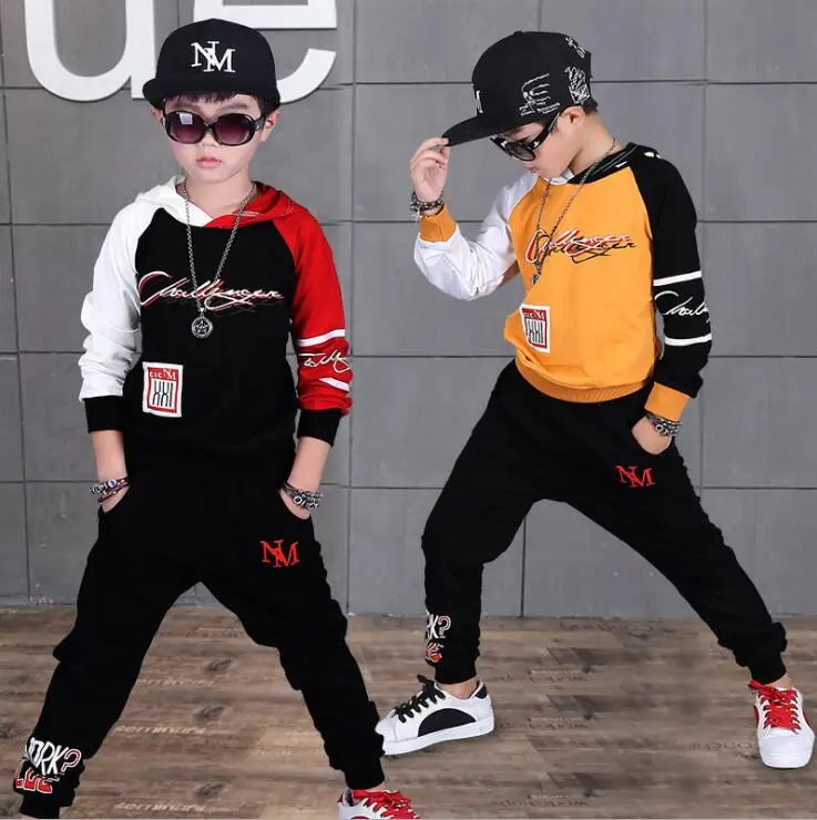 

2018 New Spring Autumn Children Clothing Set Cotton Kids Outfits Kids Hoodies And Pant Boys Clothes 3 4 5 6 7 8 9 10 11 12 Years