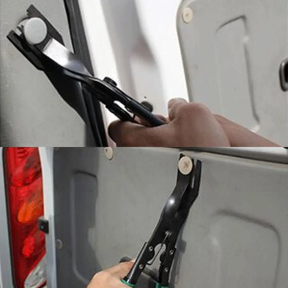 3pcs Car Door Trim Rivets Clips Pliers & Fastener Remover Puller Tool Kit Hand tools