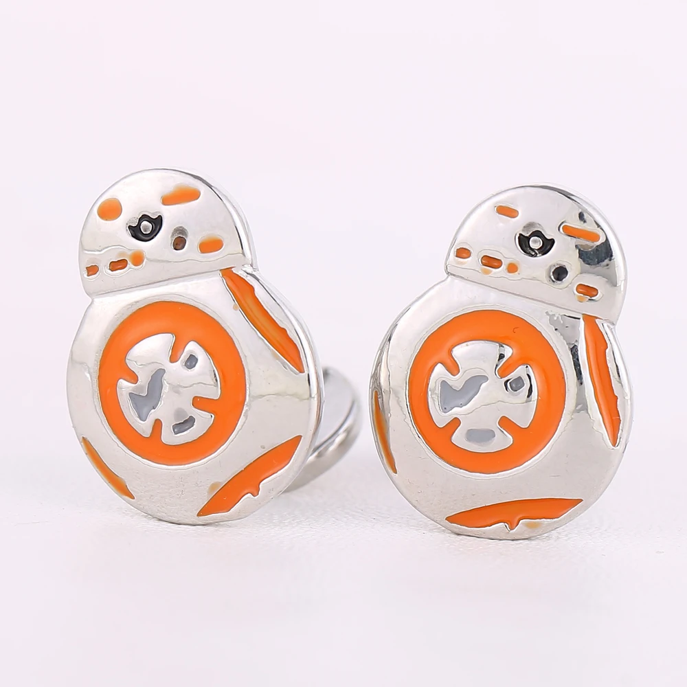 Hot Movie Star Wars BB8 Secret Robot Cuff Links High-Quality Movie Fans Star Wars Gift Cute BB8 Main Character Cuff Links Hot Movie Star Wars BB8 Secret Robot Cuff Links High-Quality Movie Fans Star Wars Gift Cute BB8 Main Character Cuff Links