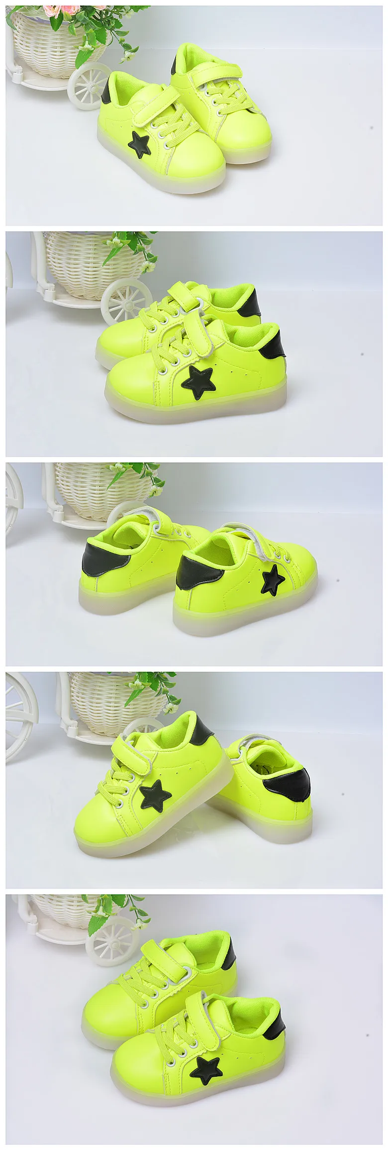 От 1 до 5 лет Детская светящаяся обувь для мальчиков и девочек модная обувь светящаяся детская мягкая спортивная обувь для первых прогулок кроссовки