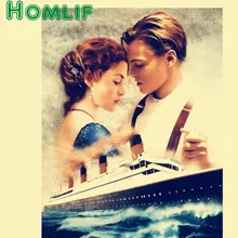 Алмазная живопись на заказ Романтика Титаника 5d алмазная картина diy eigen foto полный квадратный Полный Круглый Аксессуары розовый кот