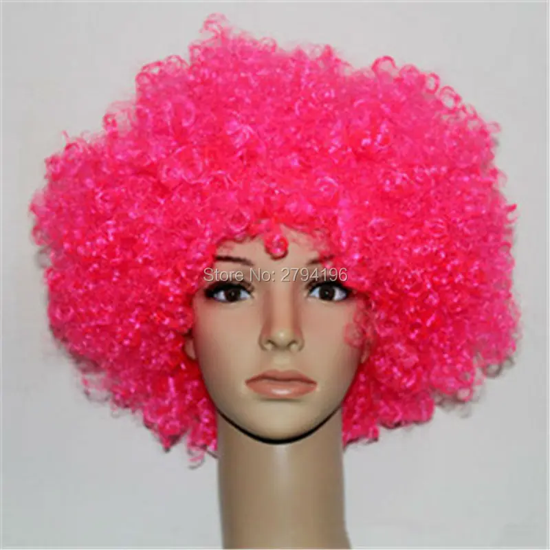 10pcs-lot-Afro-Wig-Boys-Set-Tyance-Party-Fans-a-Clown-Cosplay