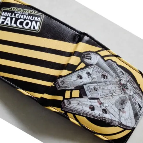

2018 Star Wars Spaceship Millennium Falcon Logo wallets Purse Multi Leather W219