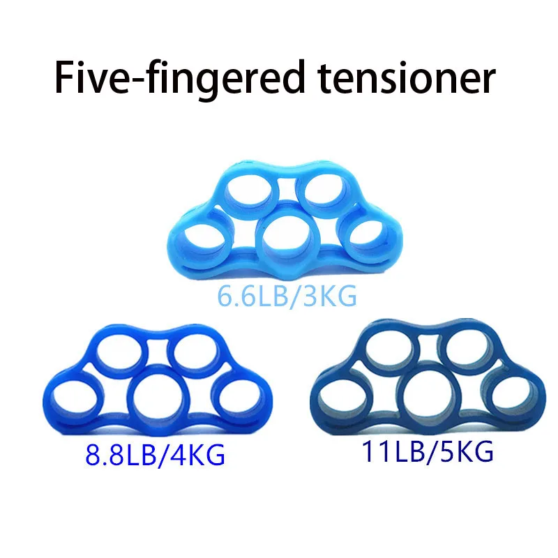 1 шт. силиконовый палец эспандер тугой тренажер сопротивление группа запястье Йога носилки ручной эспандер скалолазание упражнения