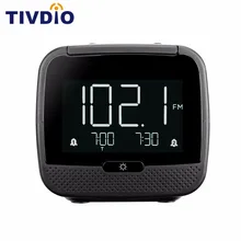 TIVDIO CL-11B цифровой динамик bluetooth двойной будильник fm-радио с таймером сна Повтор температуры дисплей F9209A