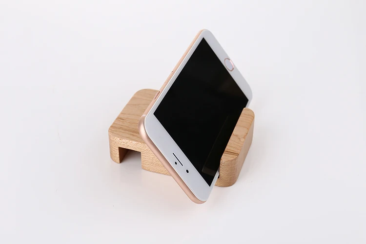 Настольная подставка из 100% натурального дерева для iPhone X 8 7 6S 6 Plus|mobile phone bracket|phone