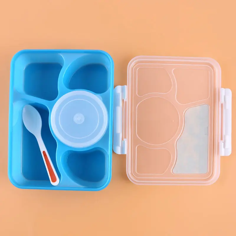 Ланч бокс для микроволновой печи Bento пикника контейнер фруктов детей и