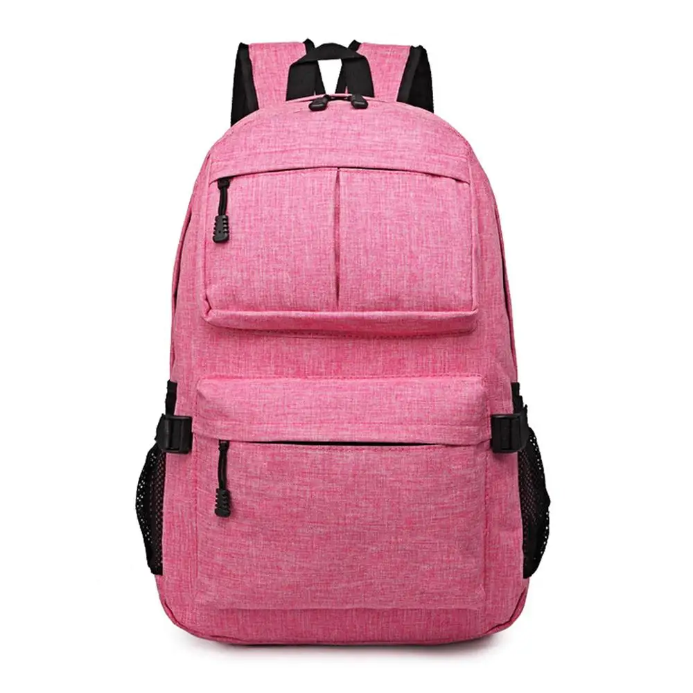 pink computer backpack