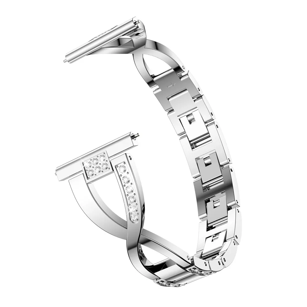 Высококачественный ремешок из нержавеющей стали для Fitbit Blaze, Смарт-часы, сменный ремешок, браслет, ремешок, ремешок с рамкой, опционально