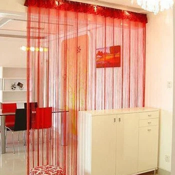 

String Curtain For Room Doors Windows Fringer Dividers Panel Fly Screen Free Shipping