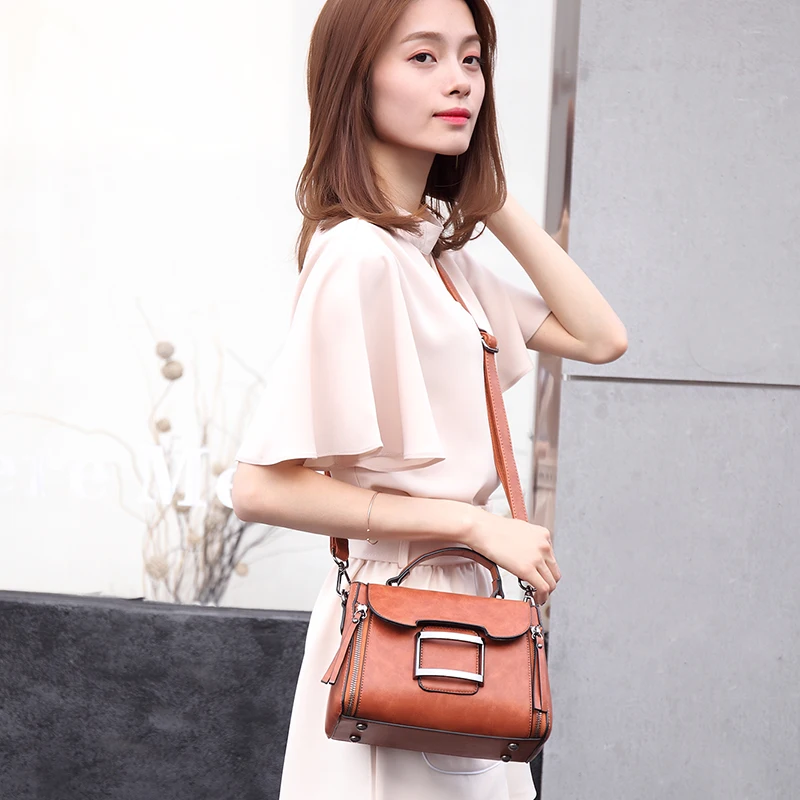 

Small Leather Crossbody Bags For Women new brown black Shoulder Messenger Bag Lady Designer Luxury Handbags Cross Body Bag Tote