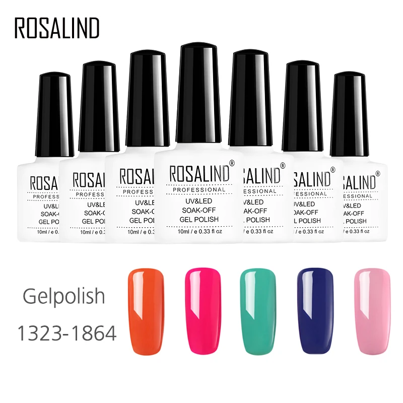 

Rosalind Gel 1S 10ML Nail Gel Polish Sale Varnish Semi Permanant Uv Nail Gel-Lacquer Long Lasting Uv Gel Nail Polish Led Nails