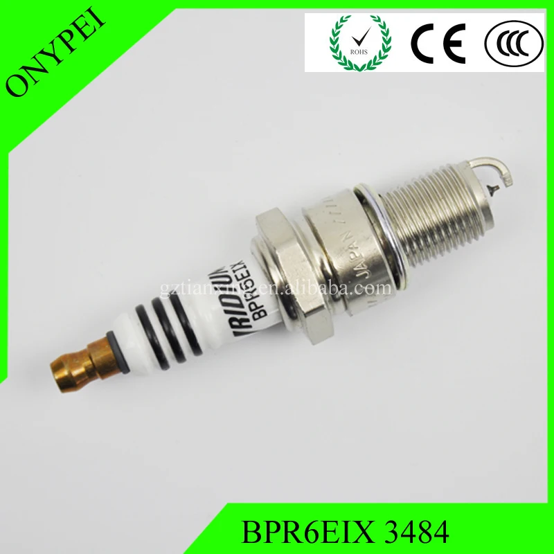 4 шт. BPR6EIX 6637 иридиевая Свеча зажигания для AUDI BMW CHRYSLER BENZ VW SAAB SUBARU BPR6EIX-6637