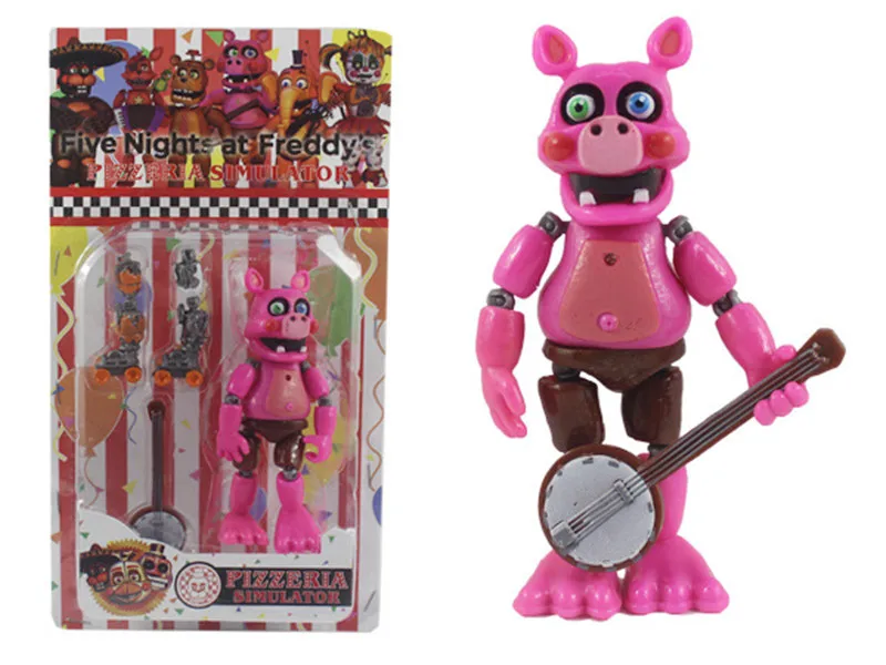 Five Nights At Freddy фигурка игрушка из фнаф Бонни Фокси Фредди Fazbear медведь куклы игрушки DIY сборка