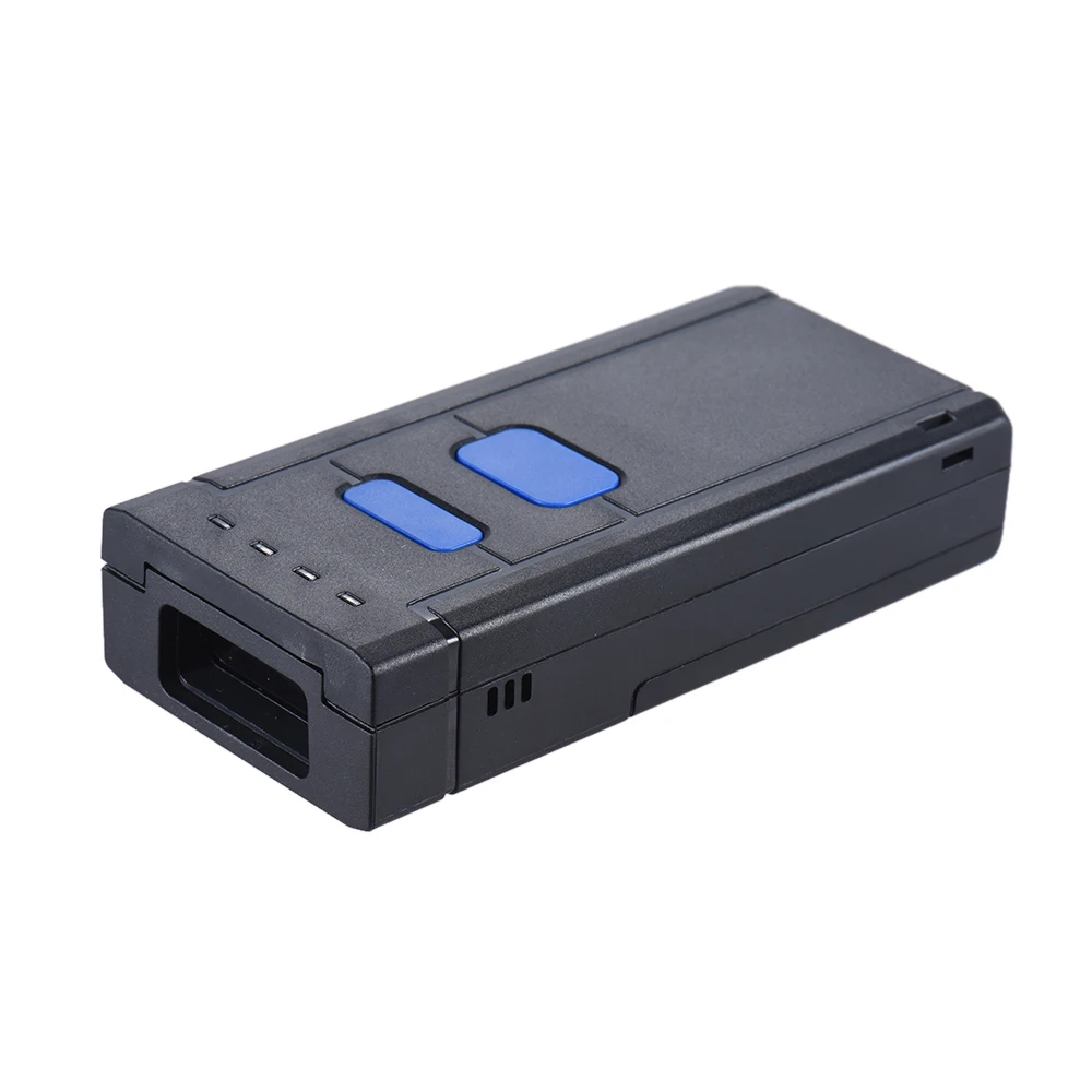 

Red Light 1D Wireless Bluetooth Barcode Scanner Flim Portable scanner for windows for IOS Android OS for Supermarket Warehouse