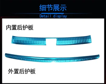 

High quality stainless steel Rear bumper Protector Sill For 2015 KIA Sorento