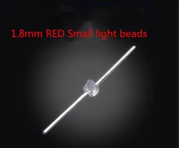 

Led Lamp SMD Led Diode 1.8mm RED 620-630nm MINI Small butterfly light beads 1000pcs super-bright-leds Free Shipping