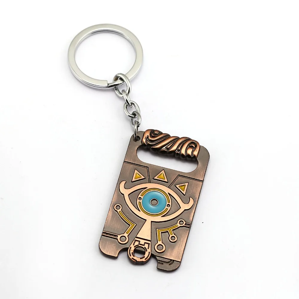 

The Legend of Zelda Keychain 2017 New Key Ring Holder Metal Fashion Car Bag Chaveiro Key Chain Pendant Game Jewelry